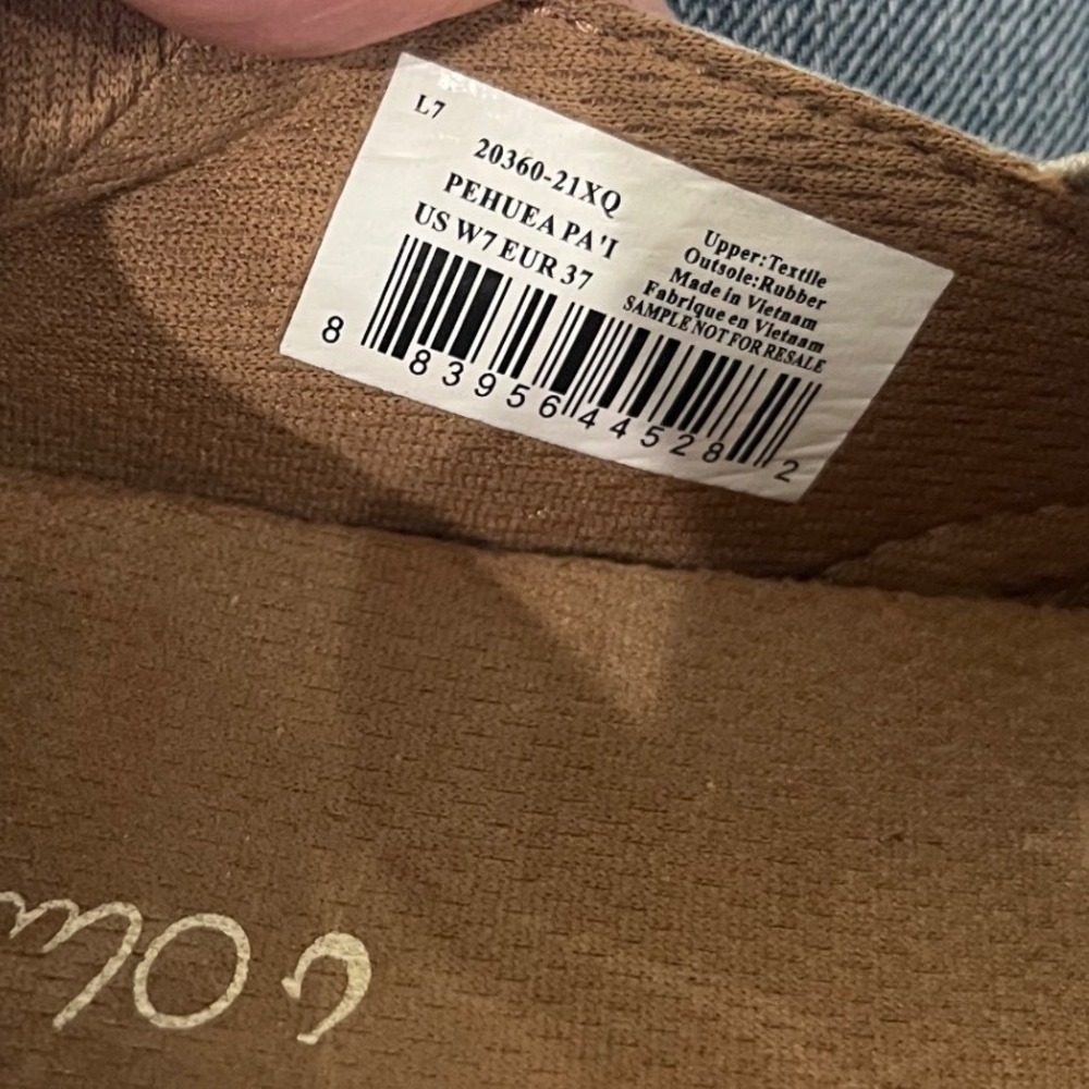 Oluka Womens Slip On Sneakers Tan Leopard Print Mesh Comfort Casual Shoes Sz 7 - Picture 13 of 14